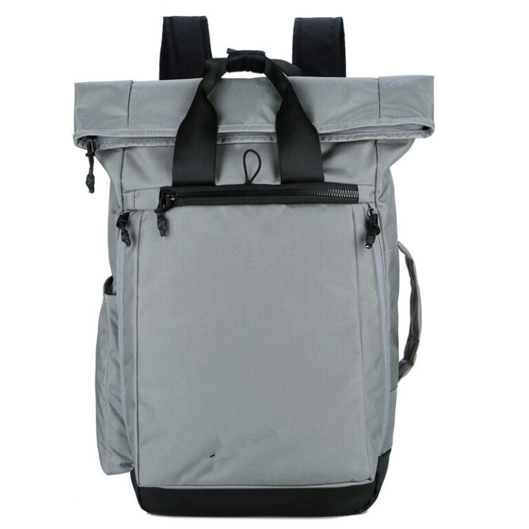 Sac à dos étudiant unisexe 20-35L Polyester Doublure Nylon Fermeture à glissière Ordinateur