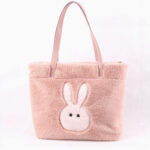 Korean Style Rabbit Fur Shoulder Bag