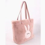 Korean Style Rabbit Fur Shoulder Bag
