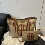 2026 Retro Style Canvas Tote Bags