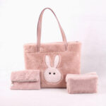 Korean Style Rabbit Fur Shoulder Bag