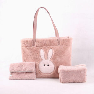 Korean Style Rabbit Fur Shoulder Bag