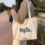 Canvas Tote Shopping Bag with Rope Handle