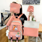5pcs Kawaii Backpacks Set for Girls