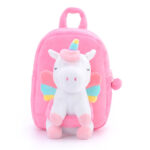 Unicorn Plush School Backpack