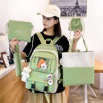 5pcs Kawaii Backpacks Set for Girls