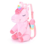 Unicorn Plush School Backpack