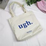 Canvas Tote Shopping Bag with Rope Handle