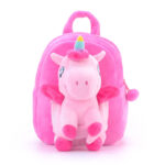Unicorn Plush School Backpack