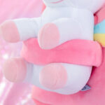 Unicorn Plush School Backpack