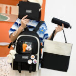 5pcs Kawaii Backpacks Set for Girls