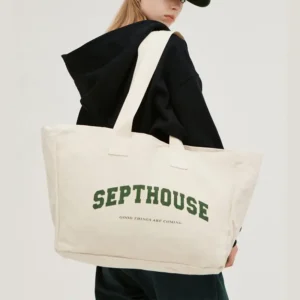 DLBZ Custom Printed Logo Grocery Storage Fashion Large Reusable Canvas Cotton Shopping Bag With Handles