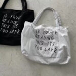 New Summer Arrival: Minimalist Black and White Large-Capacity Nylon Canvas Bag—Lightweight Printed Tote for Commuting or as a Shoulder Bag