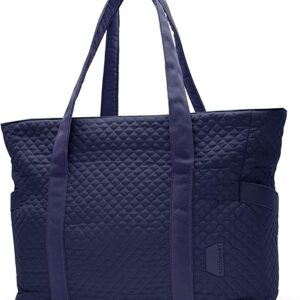 quilted tote bag for women large capacity puffer bag