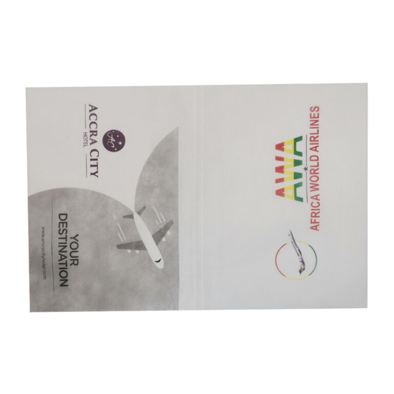 Africa World Airlines Headrest Cover
