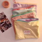 Portable Macaron Cosmetic Bag - Slim Lipstick Storage Organizer for Travel