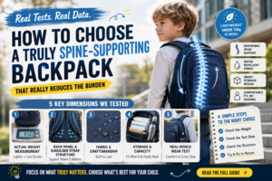 Backpack Unboxing Review and Buying Guide: How to Choose a Truly Child-Friendly, Spine-Supporting Backpack